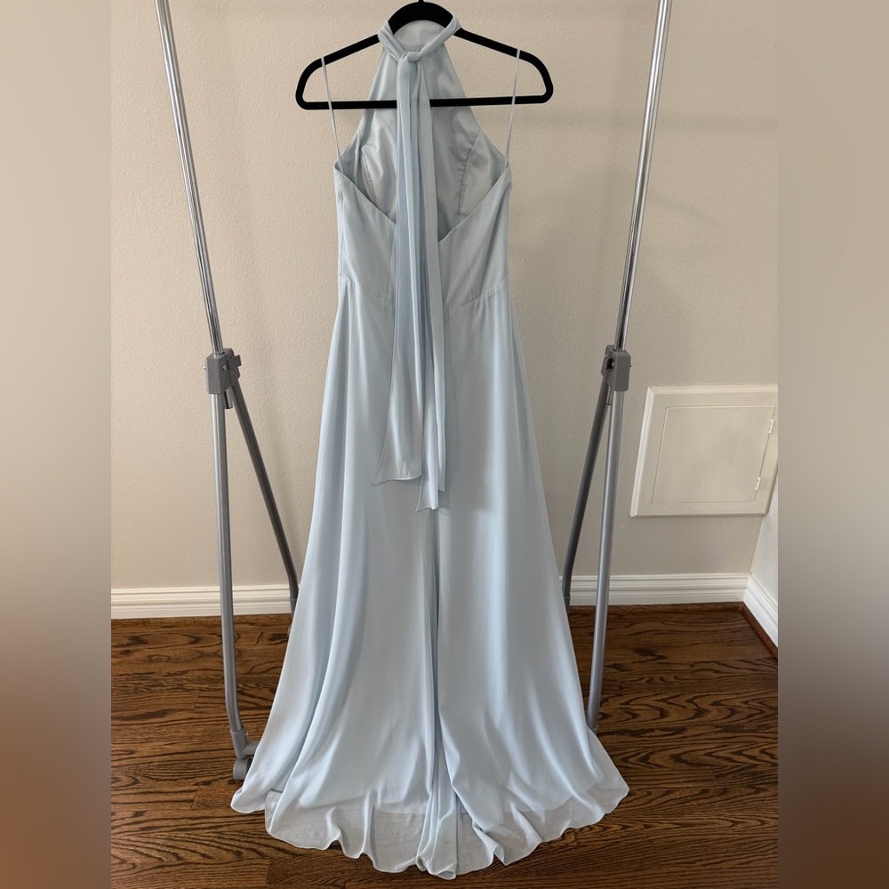 Amsale Sophia Dress in Ice - Picture 3 of 3